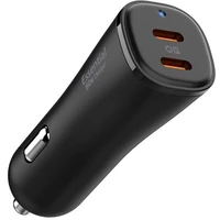 Spigen Essential (50W) nabíjačka do auta čierna - Nabíjačky