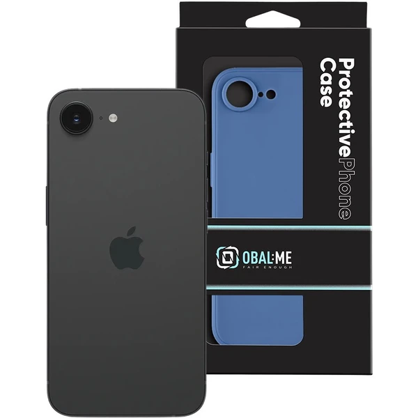 OBAL:ME Matný TPU kryt Apple iPhone 17e/16e tmavomodrý - Puzdra - Obrázok 299a68c003ea494981a6e123f8b740b5