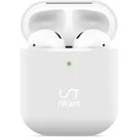 iWant AirPods 2. generácie ultra-tenké púzdro biele - Puzdra