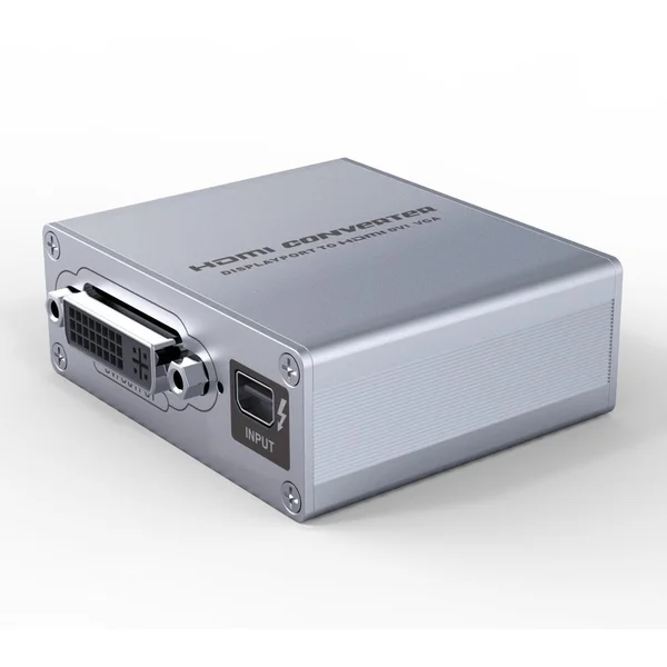 PremiumCord Mini DisplayPort -> HDMI/DVI-I/VGA redukcia strieborná - Káble a redukcie - Obrázok 29H0000401
