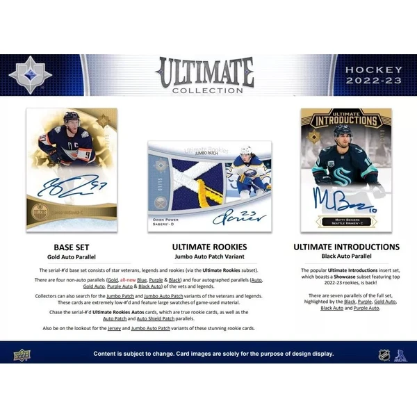 Hokejové karty 2022-23 Upper Deck Ultimate Hockey Hobby Box - Hokejové karty - Obrázok 29I4000O01