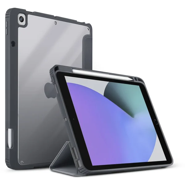 UNIQ Moven púzdro iPad 10.2" (2019/2020/2021)/Air 10,5" (2019)/Pre 10.5" (2017) šedé - Puzdra - Hlavný obrázok