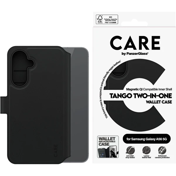 PanzerGlass® CARE púzdro Samsung Galaxy A56 Tango 2v1 Wallet - Puzdra - Obrázok 29UC000K01