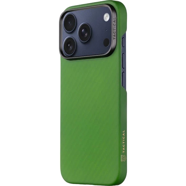 Tactical MagForce Aramid kryt Apple iPhone 17 Pro zelený - Puzdra - Hlavný obrázok