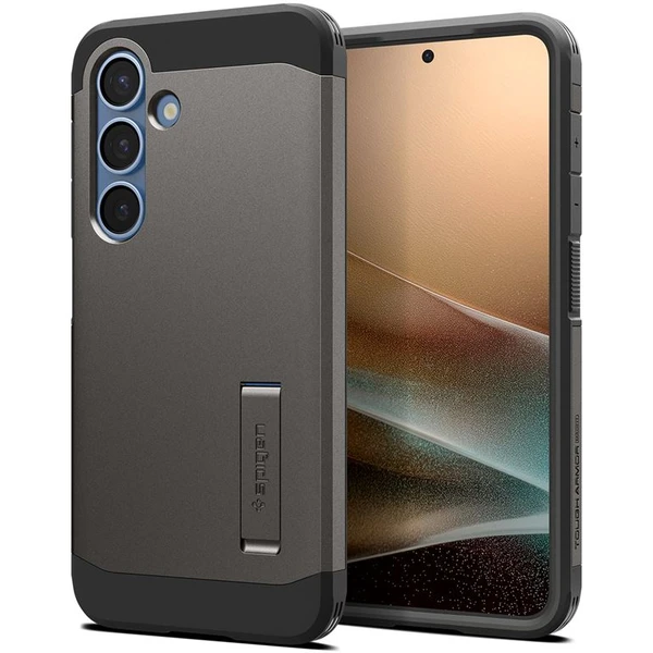 Spigen Tough Armor MagSafe kryt Samsung Galaxy S25+ tmavo šedý - Puzdra - Hlavný obrázok