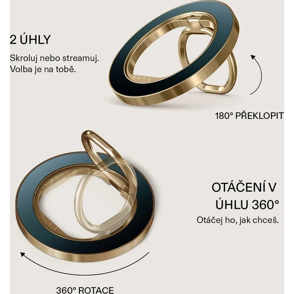 Burga Magnetic Ring držiak Black Hole zlatý - Držiaky - Obrázok 29f23c30195b40a2b581ef0441e2eb41