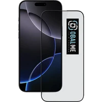 OBAL:ME 5D Tvrdené Sklo pre Apple iPhone 16 Pro Max Black - Ochranné fólie a sklo