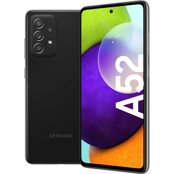 Samsung Galaxy A52 6GB+128GB čierny - Mobilné telefóny - Hlavný obrázok