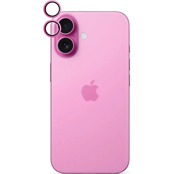 iWant ochrana šošoviek na kameru Apple iPhone 16/16 Plus ružová - Ochranné fólie a sklo - Obrázok 2AC9000K01