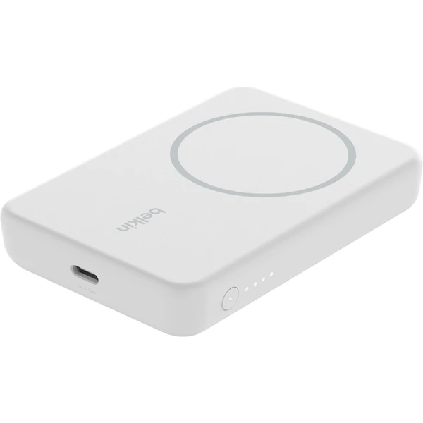 Belkin BoostCharge MagSafe powerbanka so stojanom (5000mAh) biela - Powerbanky - Obrázok 2AD0000L01