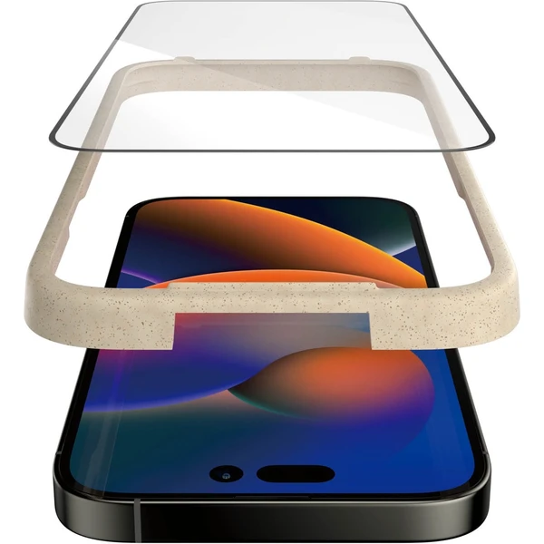 PanzerGlass™ Ultra-Wide Fit sklo iPhone 14 Pro Max s inštalačným rámčekom - Ochranné fólie a sklo - Obrázok 2AKG100501
