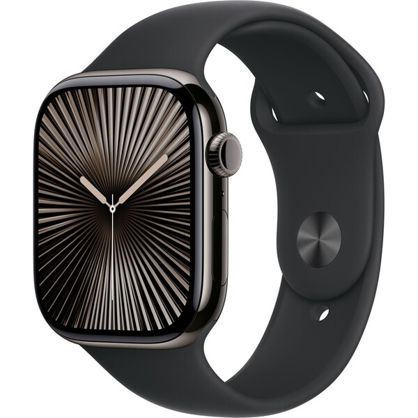 E-shop Apple Watch 49/46/45/44mm temne atramentový športový remienok M/L