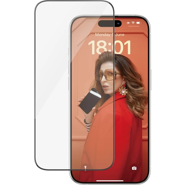 PanzerGlass Ultra-Wide Fit ochranné sklo Apple iPhone 15 Pro - Ochranné fólie a sklo - Hlavný obrázok