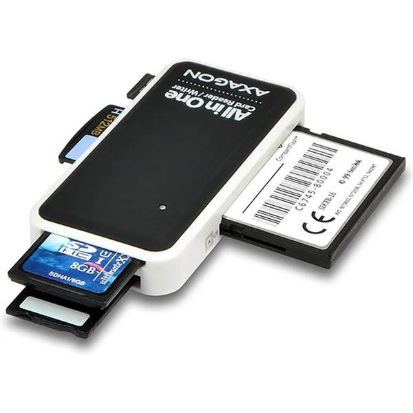 AXAGON CREX1 USB 2.0 externá MINI čítačka 5slot ALLINONE - Čítačky pamäťových kariet - Obrázok 2AZHF00101