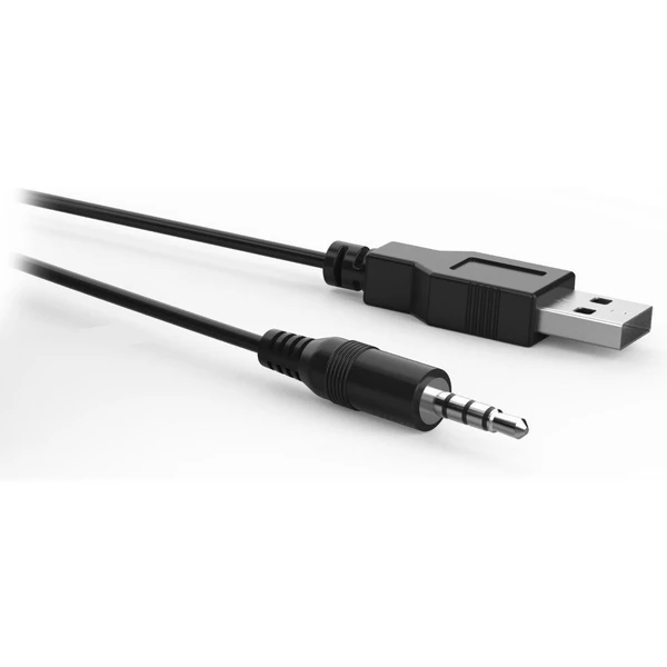 GENIUS repro SP-Q160 Iron Grey/ 2.0/ 6W/ USB napájanie/ 3,5" jack/ čiernošedé - Reproduktory - Obrázok 2B58700301