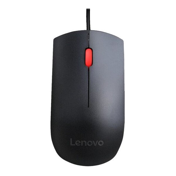 E-shop Lenovo Essential drôtová myš čierna