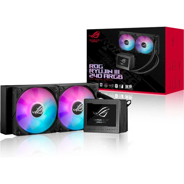 ASUS ROG RYUJIN III 240 ARGB čierna - Chladiče - Obrázok 2BB9000O01
