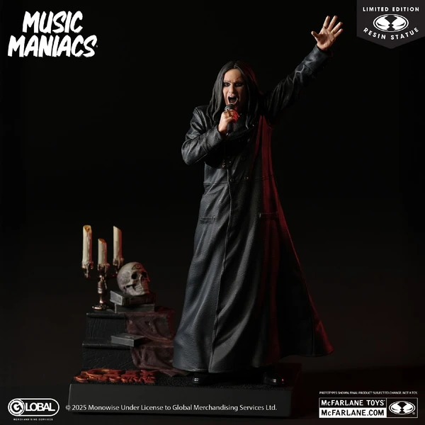 Soška McFarlane Toy 1/10 Music Maniacs - Ozzy Osbourne 21 cm - Sochy a sošky - Obrázok 2BHE000K01