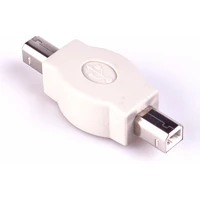 PremiumCord USB-B/USB-B redukcia sivá - Káble a redukcie