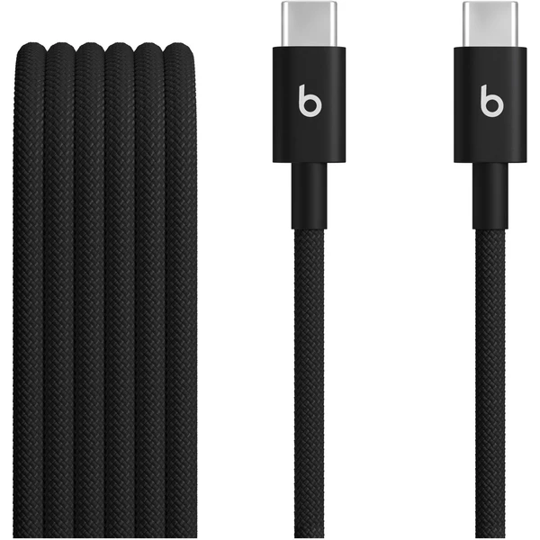 Apple Beats USB-C/USB-C napájací kábel 60W 1,5m sýto čierny 2ks - Káble a redukcie - Hlavný obrázok