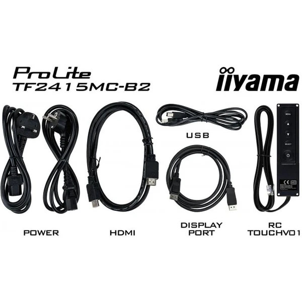iiyama ProLite TF2415MC-B2 dotykový monitor 24" - Monitory - Obrázok 2BZEF00101