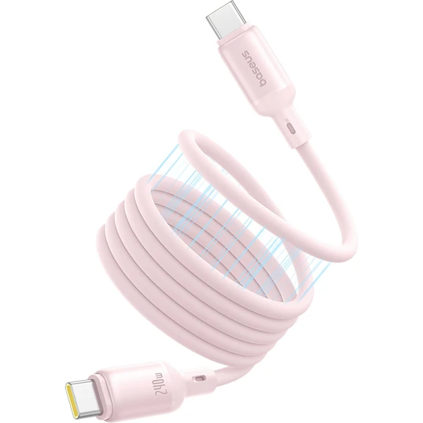 Dátový kábel Baseus PicoGo magnetic USB-C/USB-C 1m 240W ružový - Káble - Obrázok 2CGE000L01