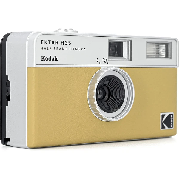 Kodak EKTAR H35 Half Frame fotoaparát pieskový - Fotoaparáty - Obrázok 2CO0000L01