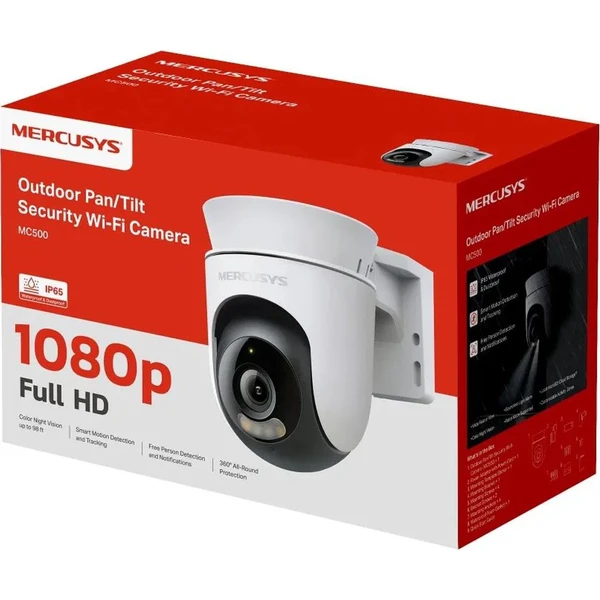 Mercusys MC500 biela - IP kamery - Obrázok 2CZL000K01