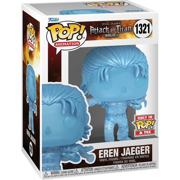 Funko POP! & Tee: Attack on Titan S5 - Eren w/ Marks S - Darčekové sady - Obrázok 2DC8000N01