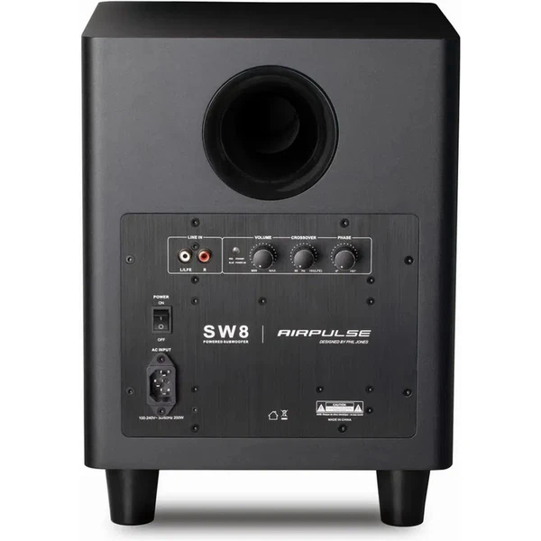 Edifier Airpulse SW8 Subwoofer čierny - Reproduktory - Obrázok 2DLF000K01