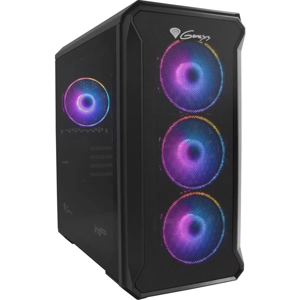 Genesis IRID 503 RGB čierna - Počítačové skrine - Hlavný obrázok