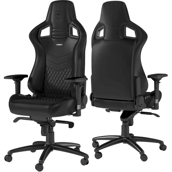 noblechairs EPIC Real Leather herná stolička čierna - Stoličky - Obrázok 2DUA000J01