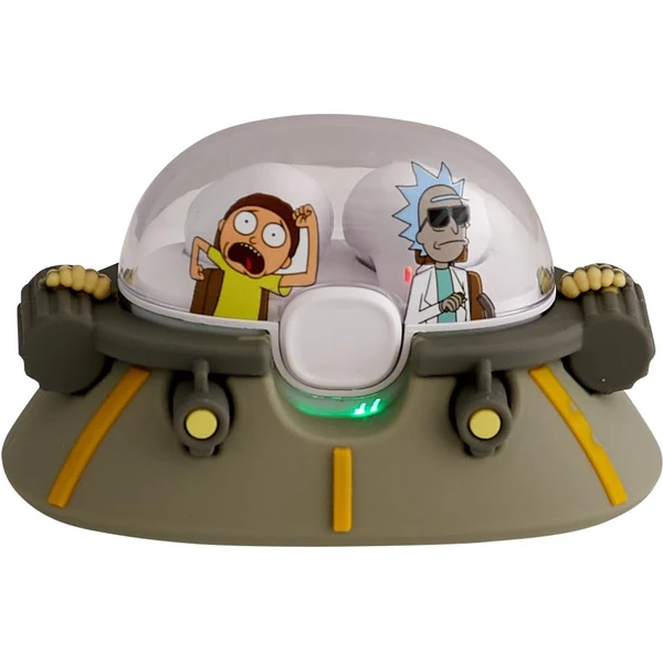 Lazerbuilt TWS slúchadlá Rick and Morty - Space Cruiser - Slúchadlá - Hlavný obrázok