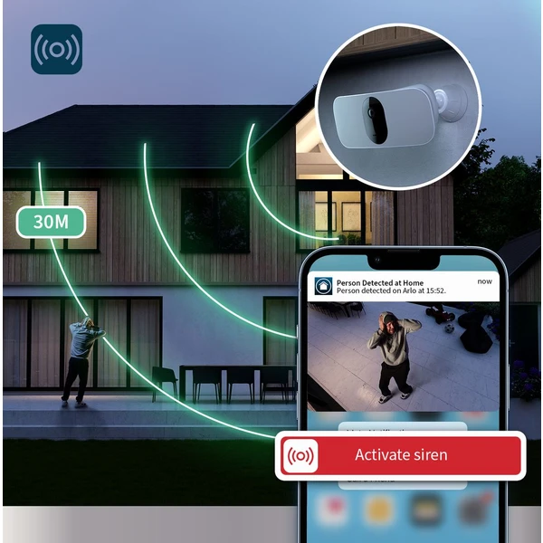 Arlo Pro 3 Floodlight Cam biela - IP kamery - Obrázok 2EC0000L01