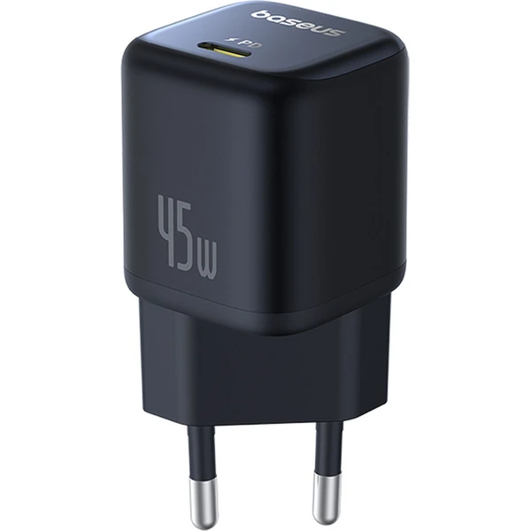 Rýchlonabíjačka do siete Baseus PicoGo GaN 45W USB-C PD čierna - Nabíjačky - Obrázok 2EGE000L01