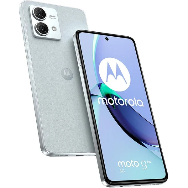 Motorola Moto G84 5G 8GB/256GB marshmallow modrá (vegánska koža) - Mobilné telefóny - Hlavný obrázok
