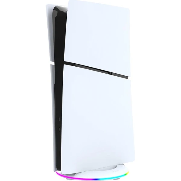 iPega P5S025S Vertikálne Stojan s RGB pre PS5 Slim/PS5 Pro biely - Stojany - Obrázok 2EX3000P01