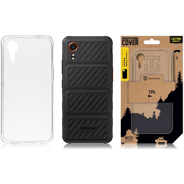 Tactical TPU Kryt Samsung Galaxy Xcover7 číry - Puzdra - Obrázok 2F83000K01