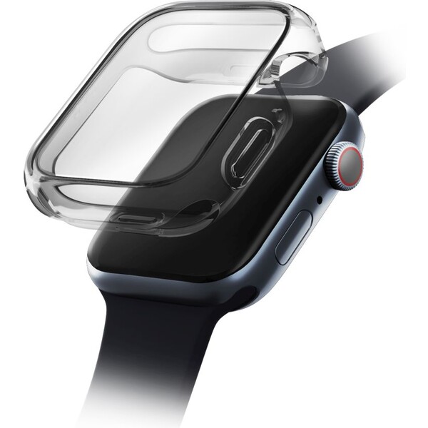 UNIQ Garde Hybrid TPU+PC púzdro Apple Watch (41mm) dymové