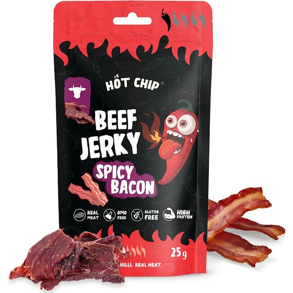 Jerky Hot-Chip - Chilli a Slanina 25 g - Potraviny - Hlavný obrázok