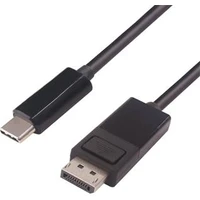 PremiumCord USB-C/DisplayPort 1.4 kábel 4K 2m čierny - Káble a redukcie