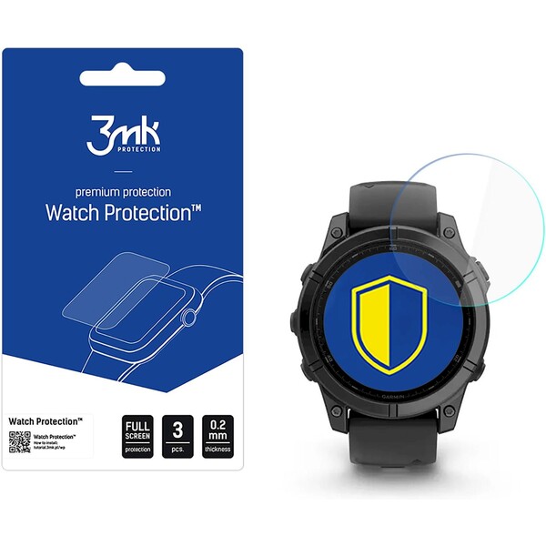 E-shop 3mk Watch Protection FlexibleGlass ochranné sklo Garmin Fenix E 47mm