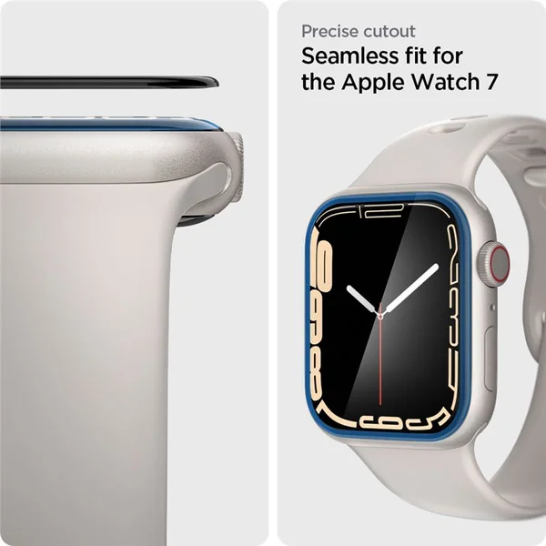 Spigen ProFlex EZ Fit 2 Pack sklo Apple Watch 9/8/7 (41mm) - Ochranné fólie a sklo - Obrázok 2G3W600301