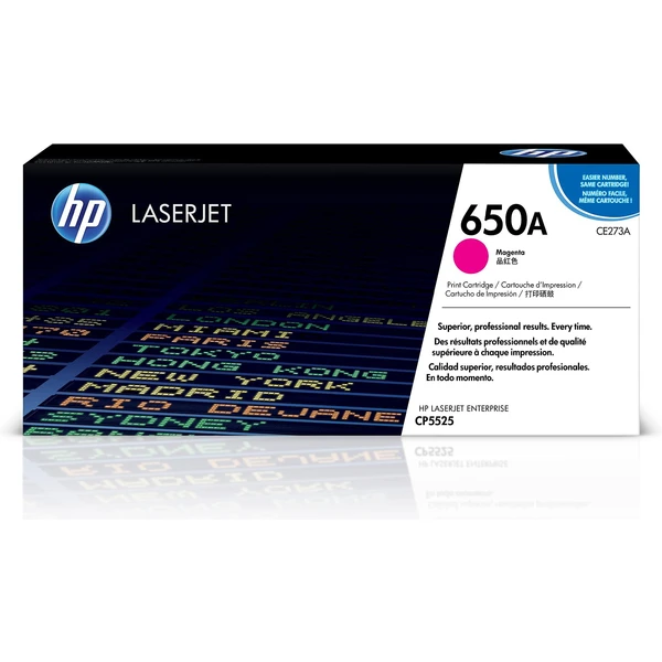 HP CE273A č. 650A Purpurová originálna - Tonery - Hlavný obrázok