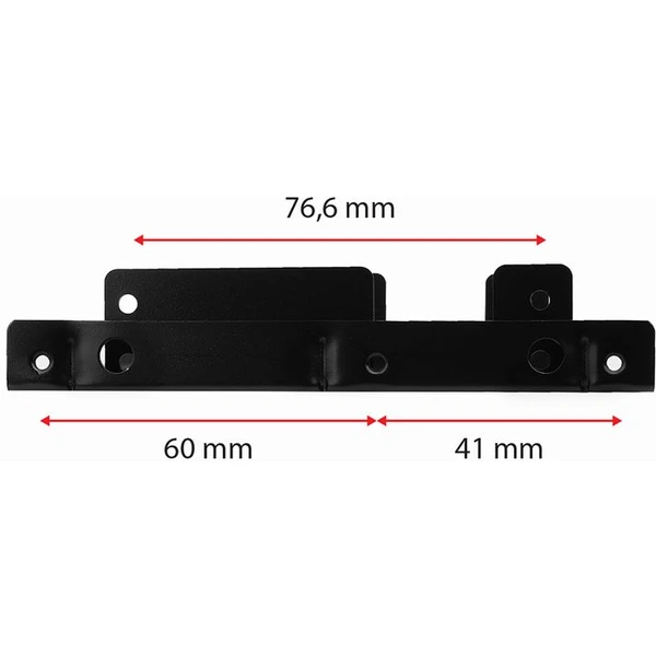 AXAGON RHD225 kovový rámček pre 2x 2.5' HDD/SSD do 3.5' pozícia montáž ventilátora - Rámiky na disky - Obrázok 2G7HF00101