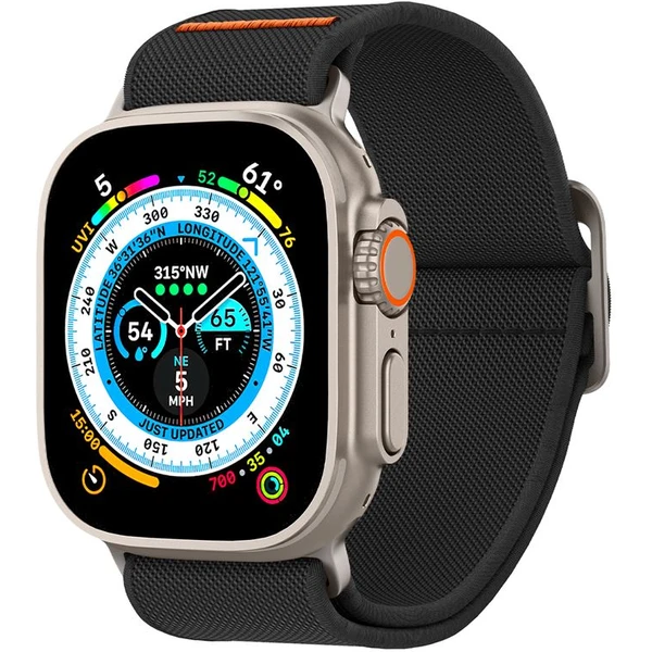 Spigen Lite Fit Ultra remienok Apple Watch 49/46/45/44/42mm čierny - Remienky - Hlavný obrázok