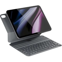 Epico UltraBoard ploché púzdro s klávesnicou pre Apple iPad 10,9" (2022)/11" (A16) CZ šedé - Puzdra s klávesnicou