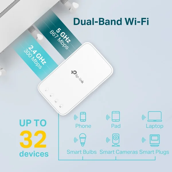 TP-Link RE300 extender - Wi-Fi extendery - Obrázok 2HN4000301