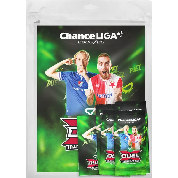 Futbalové karty SportZoo TCG Duel - Chance Liga 2025/26 - Štartovací balíček - Futbalové karty - Hlavný obrázok