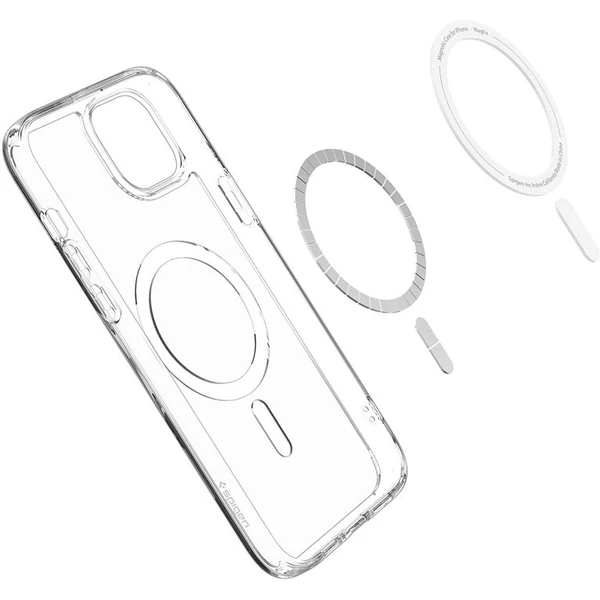 Spigen Ultra Hybrid MagFit kryt iPhone 15 biely - Puzdra - Obrázok 2HS8000601